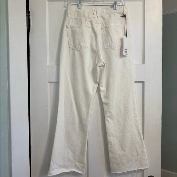 SLVRLAKE White kick flare Jeans